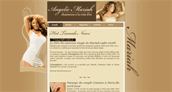 Desktop Screenshot of angelic-mariah.fr